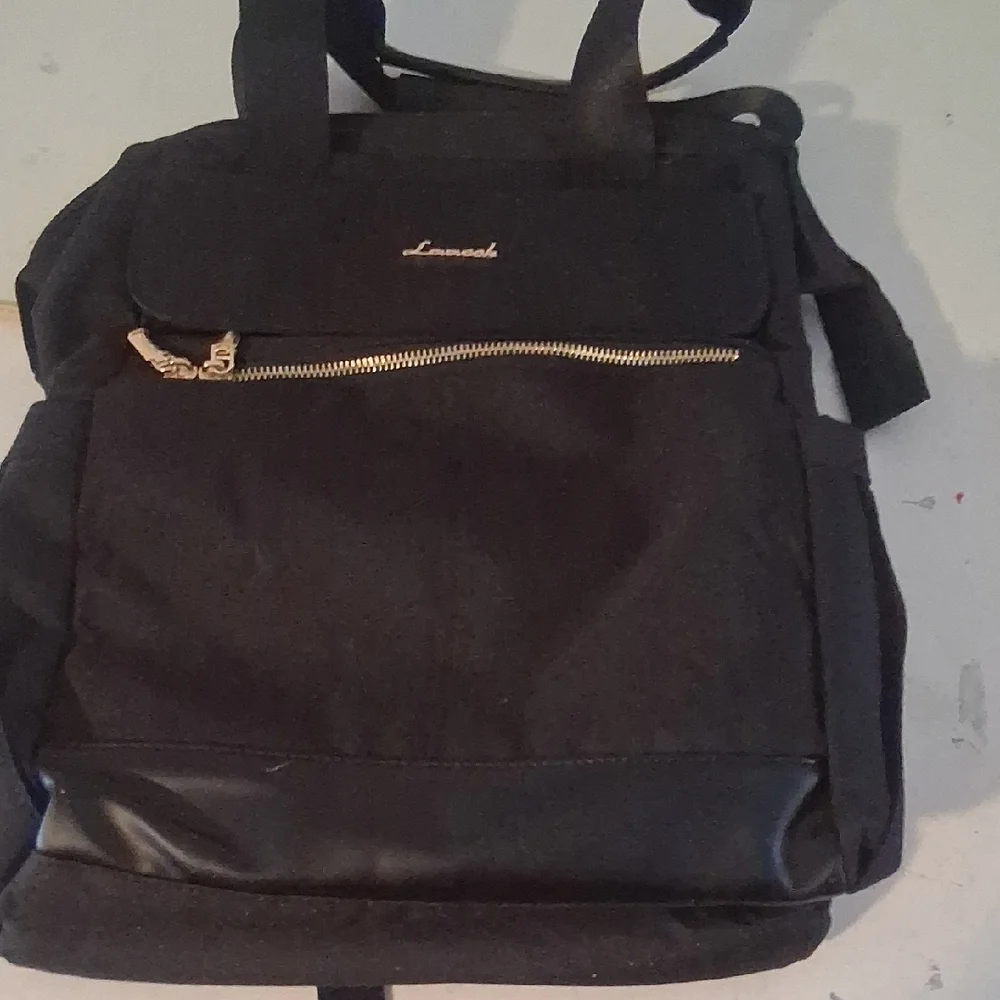 LOVEVOOK Black Laptop Backpack for Women, Travel & Work Bag
